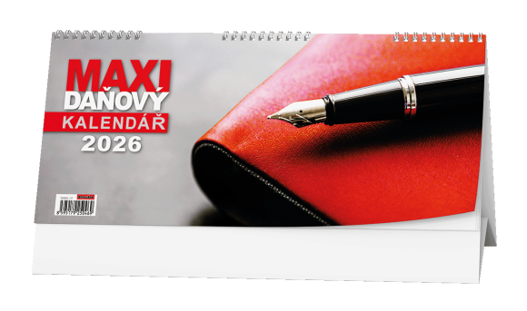 Kalendář stolní pracovní Maxi daňový / BSB8
