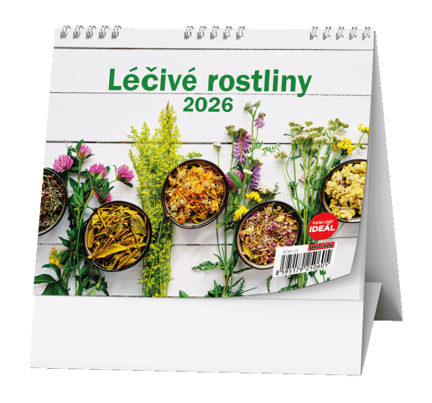 Kalendář stolní MINI Léčivé rostliny / BSK6