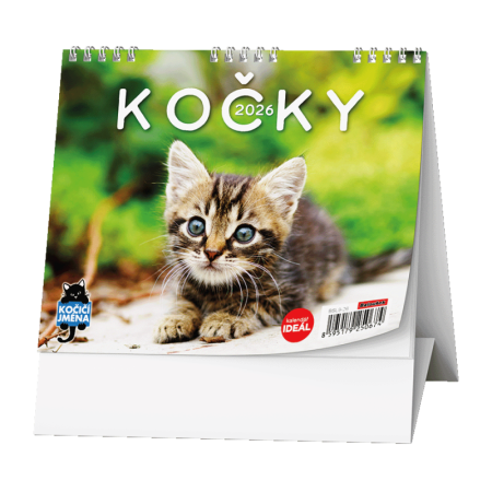 Kalendář stolní MINI - Kočky / BSL9 Kalendář stolní MINI - Kočky / BSL9
