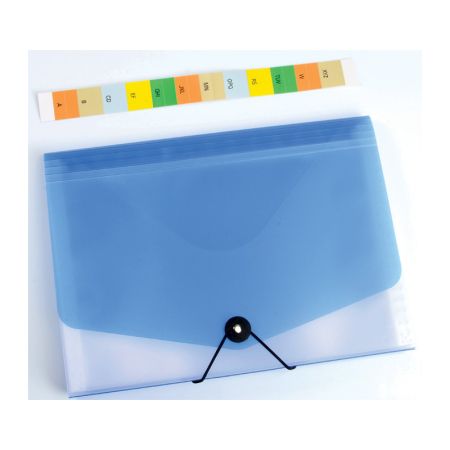 Spisovka s přihrádkami Opaline - modro/bílá Spisovka s přihrádkami Opaline - modro/bílá