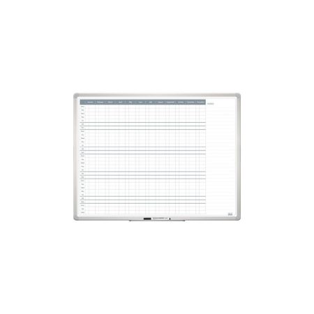 Plánovací tabule - roční 90 x 120 cm