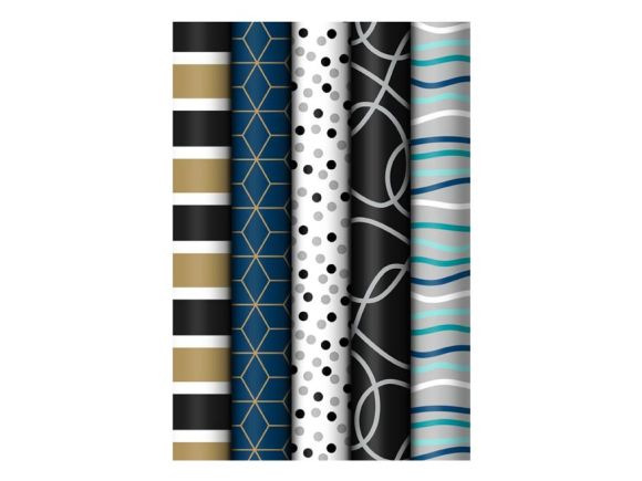 Dárkový balicí papír - 70 x 200 cm / mix