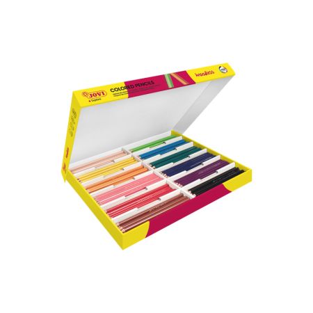 Pastelky JOVI trojhranné nedřevěné / 288 ks Pastelky JOVI trojhranné nedřevěné / 288 ks