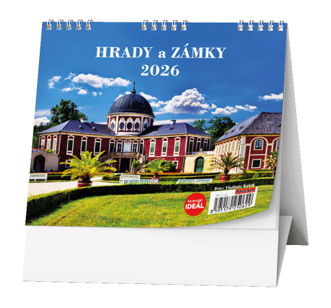 Kalendář stolní MINI Hrady, zámky a památky / BSL1
