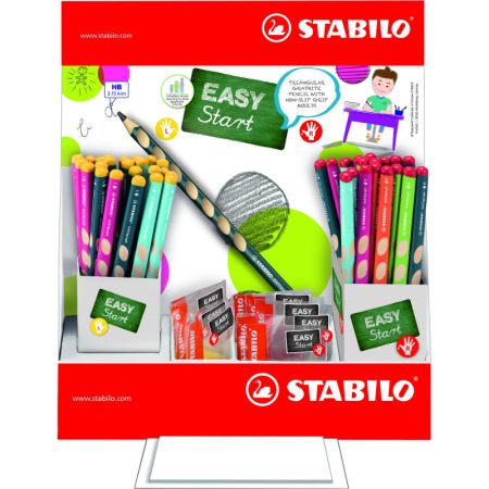 Tužky STABILO® EASYgraph HB / 72 ks Display + ořezávátka Tužky STABILO® EASYgraph HB / 72 ks Display + ořezávátka