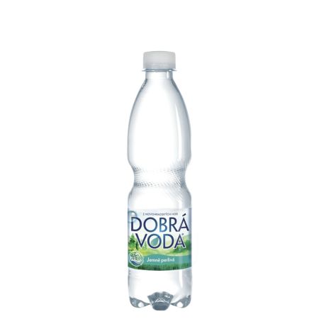 Dobrá voda bez příchutě jemně perlivá 0,5 l Dobrá voda bez příchutě jemně perlivá 0,5 l
