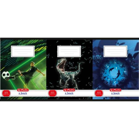 Sešit školní Herlitz 523 - A5 / 20 listů / mix kluci Sešit školní Herlitz 523 - A5 / 20 listů / mix kluci