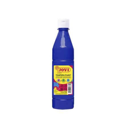 Tekuté temperové barvy JOVI PREMIUM v lahvi - 500 ml / tm.modrá Tekuté temperové barvy JOVI PREMIUM v lahvi - 500 ml / tm.modrá