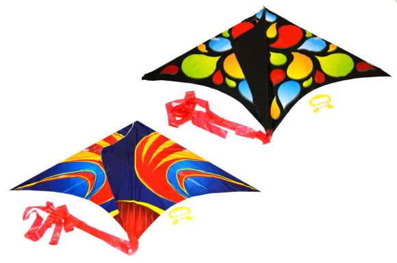 Létající drak pestrobarevný - 61 x 114 cm Létající drak pestrobarevný - 61 x 114 cm