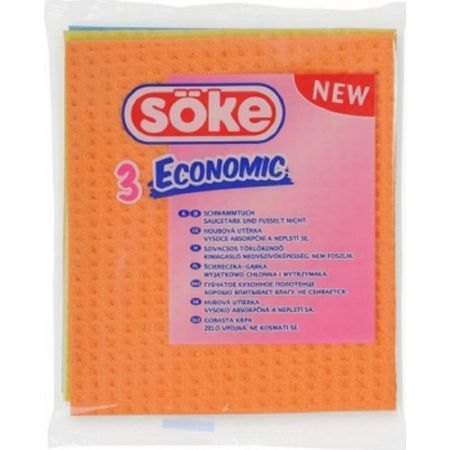 Utěrka na nádobí SÖKE - houbová / 3 ks