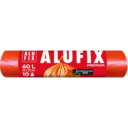 Pytle na odpad Premium oranžové - 55 x 80 cm / 60 l / 60 my / 10 ks Pytle na odpad Premium oranžové - 55 x 80 cm / 60 l / 60 my / 10 ks