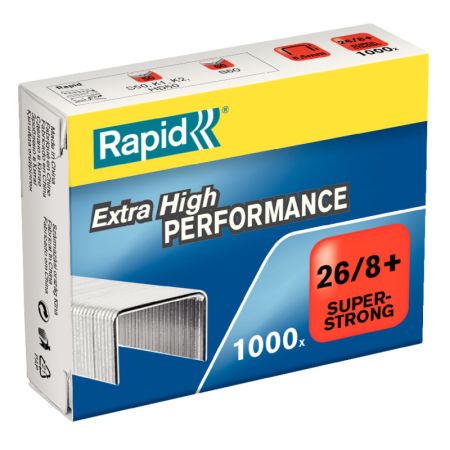Spojovače Rapid - 26 / 8+ / 1000ks / Super Strong Spojovače Rapid - 26 / 8+ / 1000ks / Super Strong