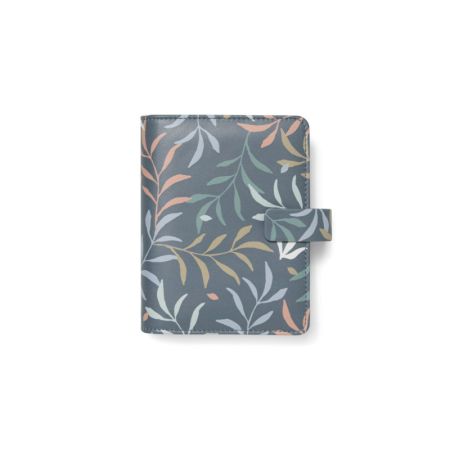 Diář Filofax Botanical - kapesní / modrá Diář Filofax Botanical - kapesní / modrá
