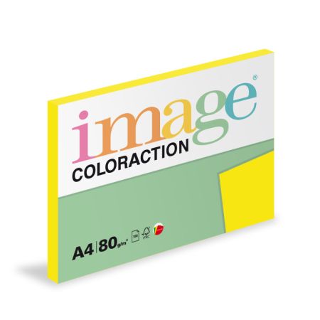 Xerografický papír BAREVNÝ - Sevilla / sytě žlutá / 100 listů / IG50