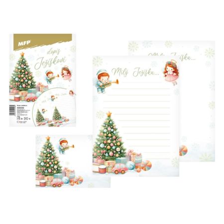 Dopis pro Ježíška + obálka