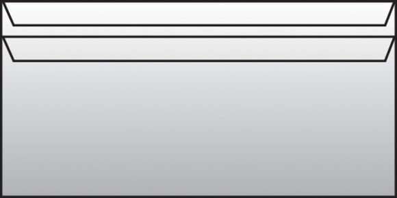 Obálky DL recyklované samolepicí - 1000 ks