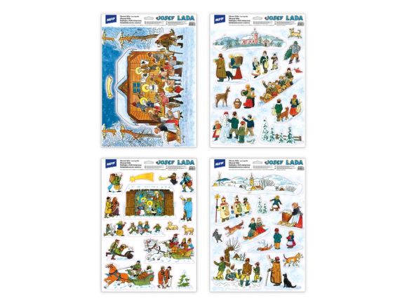 Okenní fólie Josef Lada - mix / 30 x 42 cm Okenní fólie Josef Lada - mix / 30 x 42 cm