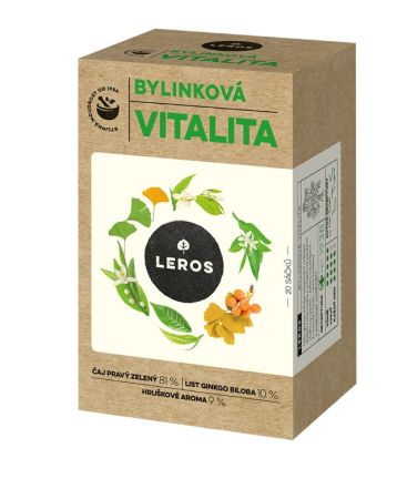 Čaj LEROS - Bylinková vitalita