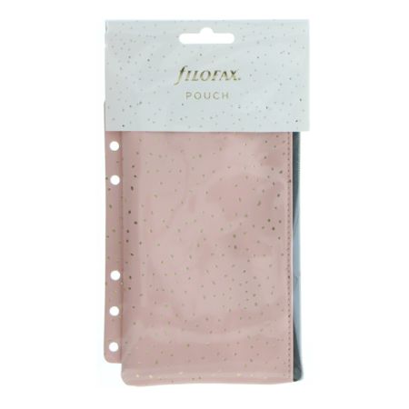 Náplň Multi Filofax Confetti osobní A5 penál na zip / Rose Quartz Náplň Multi Filofax Confetti osobní A5 penál na zip / Rose Quartz