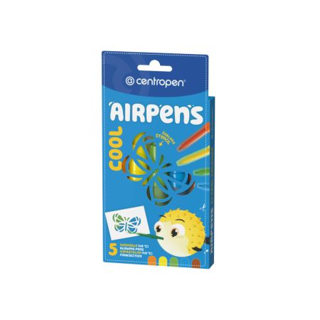 Foukací fixy Centropen AirPens 1500/5 - Cool / sada 5 ks Foukací fixy Centropen AirPens 1500/5 - Cool / sada 5 ks
