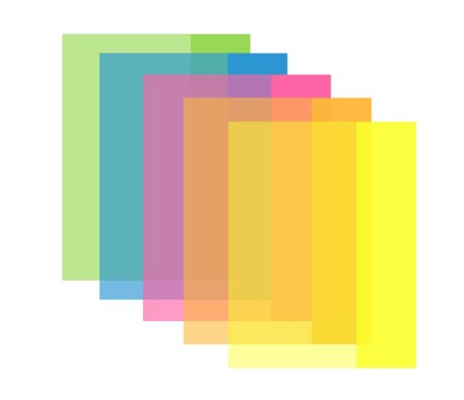 Obaly na sešity LUMA NEON - A4 / barevný mix / 10 ks Obaly na sešity LUMA NEON - A4 / barevný mix / 10 ks