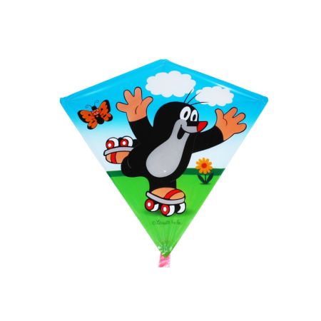 Létající drak Krtek na bruslích - 68 x 73 cm Létající drak Krtek na bruslích - 68 x 73 cm