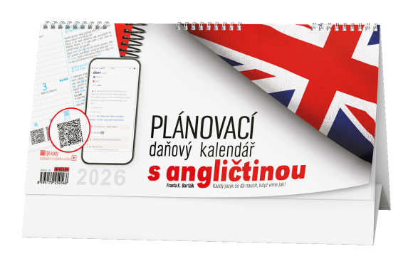 Kalendář stolní Plánovací s angličtinou / BSN5