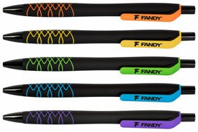 Kuličkové pero Melody - black mix Kuličkové pero Melody - black mix