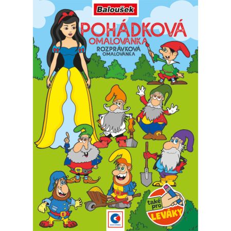 Omalovánka A5 - Pohádková omalovánka