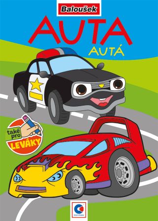 Omalovánka A5 - Auta Omalovánka A5 - Auta
