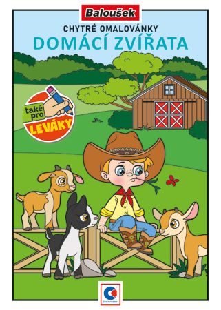 Chytré omalovánky A5 - Domácí zvířata Chytré omalovánky A5 - Domácí zvířata