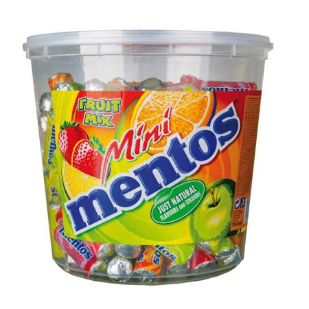 Bonbóny Mentos mini 10,5 g - mix fruit