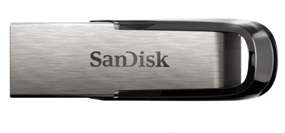 Flash Disc SanDisk Ultra Flair - stříbrná / 16 GB / USB 3.0