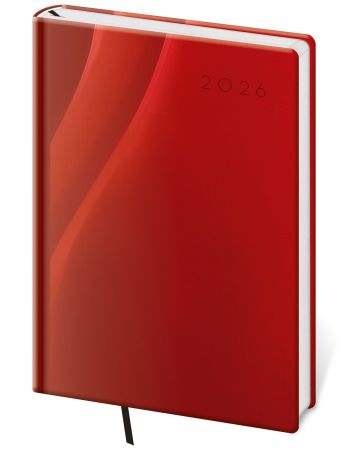 Diář VARIO - A5 / týdenní / red