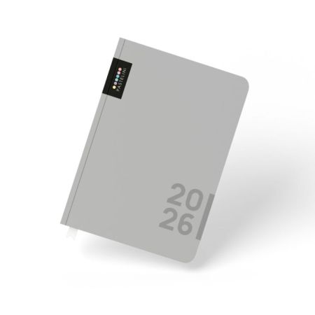 Diář PASTELINi - A5 / týdenní / šedá