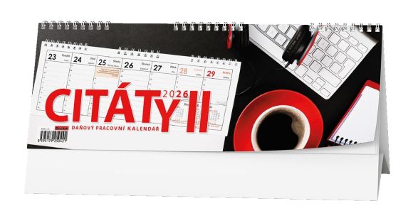 Kalendář stolní pracovní Citáty II / BSB2