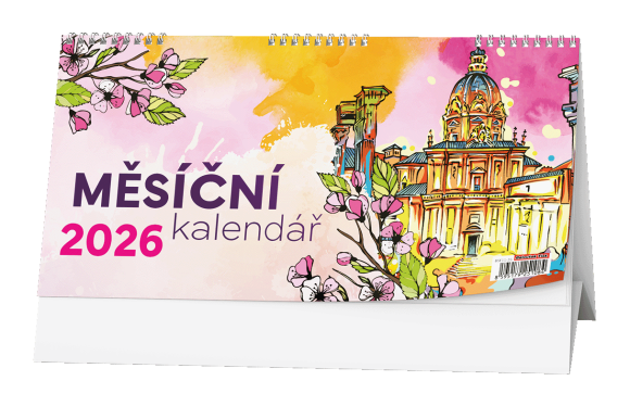 Kalendář stolní Měsíční / BSE11