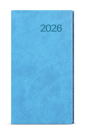 Diář VIVELLA - týdenní kapesní / světle modrá