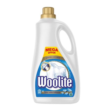 Woolite prací gel Zářivá bělost 3,6l / 60 dávek