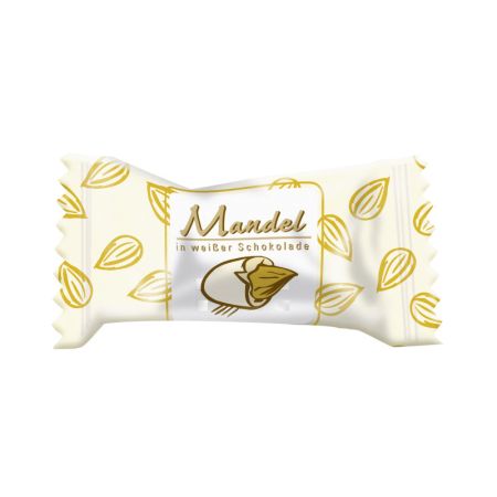 Mandle v bílé čokoládě