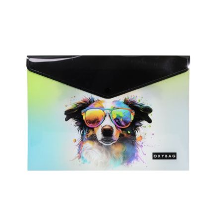 Desky s drukem A4 crazy animals - pes