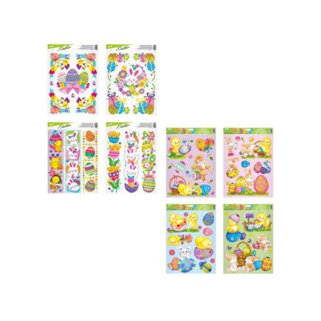 Okenní fólie Velikonoce - 30 x 42 cm / mix Okenní fólie Velikonoce - 30 x 42 cm / mix