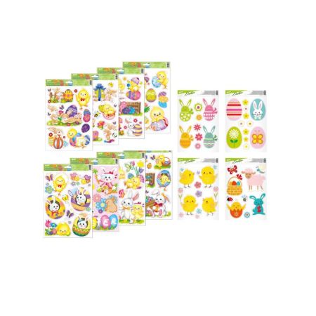 Okenní fólie Velikonoce - 20 x 30 cm / mix