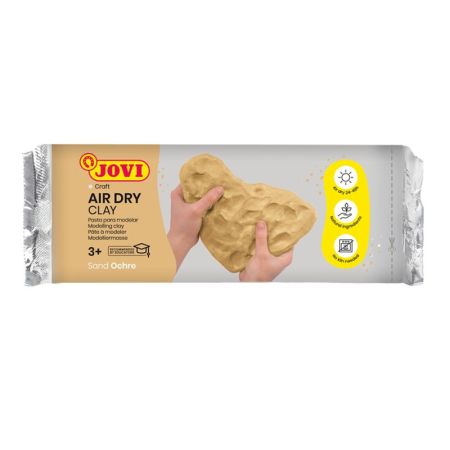 Modelovací samotvrdnoucí hmota JOVI - okrová / 1 kg Modelovací samotvrdnoucí hmota JOVI - okrová / 1 kg