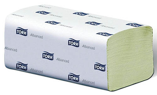 Tork papírové ručníky skládané 290179 - Z-Z zelené 25x23cm / 2 vrs./ 250 ks