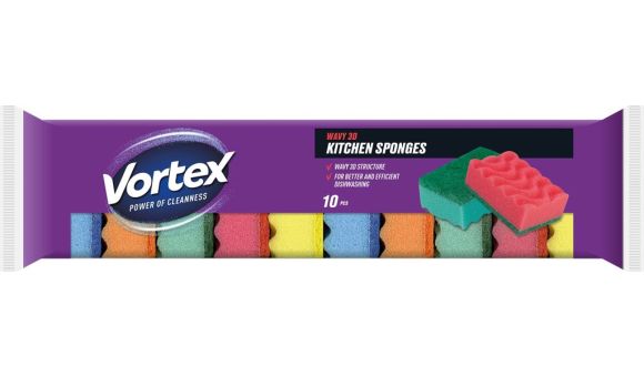 Houbičky na nádobí VORTEX 3D - 10 ks