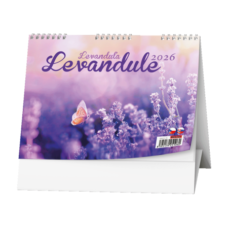 Kalendář stolní - Levandule / BSV5 Kalendář stolní - Levandule / BSV5