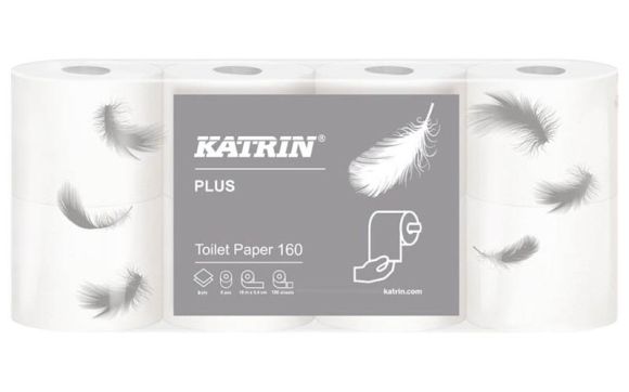 Papír toaletní Katrin Plus 2-vrstvý / 8 ks