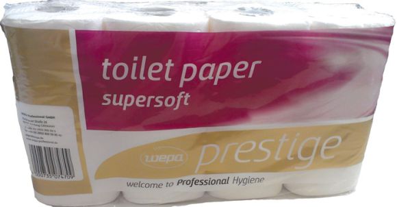 Papír toaletní Wepa Prestige 2-vrstvý / 8 ks