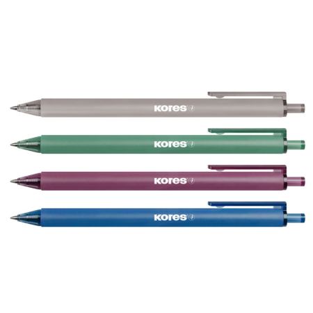 Kuličkové pero Kores Klick Pen Vintage - mix Kuličkové pero Kores Klick Pen Vintage - mix